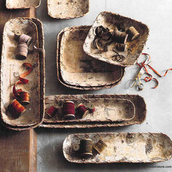 Roost Birch Whipstitch Nested Trays - SKU: BA117 - Kitchen Products