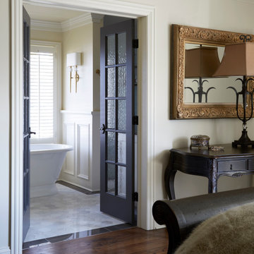 Libertyville Traditional Master Bath and Basement