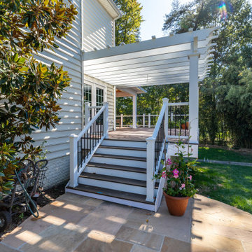 Elegant External Remodel for Porch for Home in Alexandria, Va