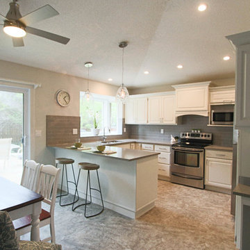 PRETTY KITCHEN MAKEOVER - Calgary Canyon Meadows