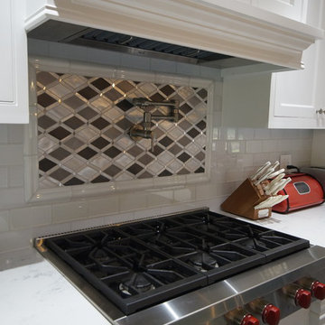 Beaded Inset kitchen with lots of color accents