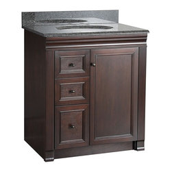 Foremost 30'' Shawna Collection Bathroom Vanity W/Left Side Drawers SHEA3021DL - Bath Products