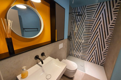 Moderne Gästetoilette in Sonstige