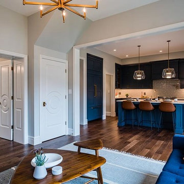 Sky is the Limit - Blue Kitchen