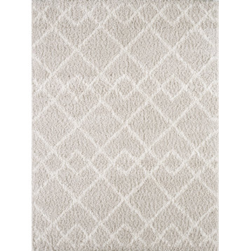 KAS Pax 1219 Trends Moroccan Rug, Sand, 8'9"x13'0"