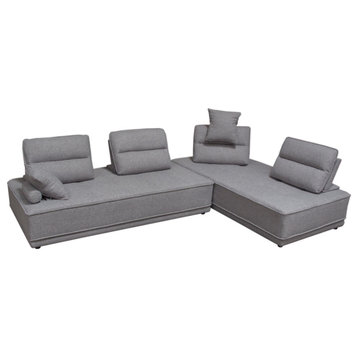 2PC Lounge Seating Platforms, Moveable Backrest Supports