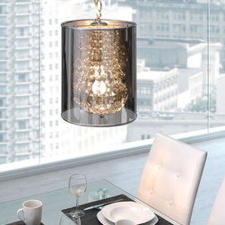 Zuo Byrion Ceiling Lamp Translucent - SKU: 50092 - Pendant Lighting