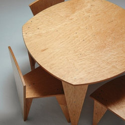 Apple Ply Chairs & Table - Kitchen And Dining Furniture