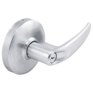 Entrance Function Stainless Steel Finish Cal-Royal Genesys Series Lever Lockset