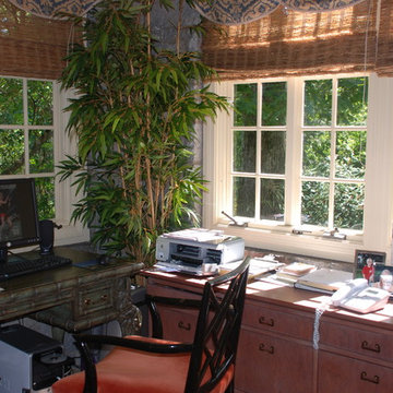 Elegant Sunroom - Home Office