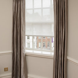 Mansion block flat, Knightsbridge, London - Curtains