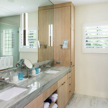 Preston Hollow Modern Luxury Master Bathroom