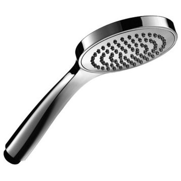 Single Function ABS Hand Shower/Hand Held, 100mm, Brushed Nickel