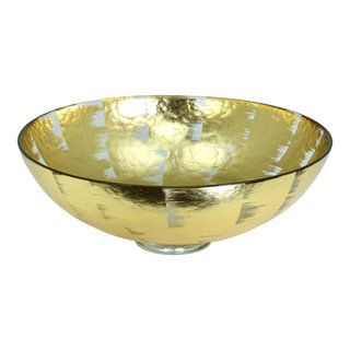 Wabisabi Glass Salad Bowl - texxture