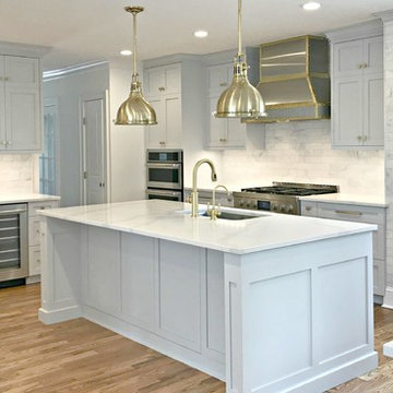 Millburn, NJ Kitchen with Custom Range Hood