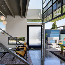 living room stairs