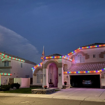 Christmas Light Installation by Stay Off The Roof!