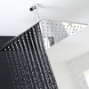 15" Square Ceiling Mounted Shower Head In Chrome