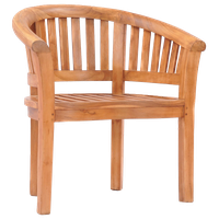 Teak Wood Peanut Indoor/Outdoor Chair made from Solid A-Grade Teak Wood