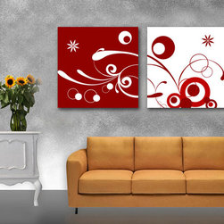 Digital Flower canvas prints - Products