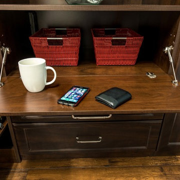 Belgian Chocolate Home Office and Guest Room Display - Campbell Showroom