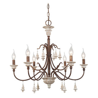 French Country Linear Chandelier: Elegant Lighting for Timeless Country Style