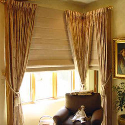Motorized Roman Shades - Roman Shades