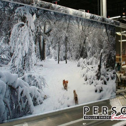 Custom Printed Roller Shades - Roller Shades