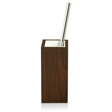 DW WO SBGE Toilet Brush Holder in Thermo-Ash Wood
