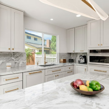 Kitchen Relocation and layout reconfiguration