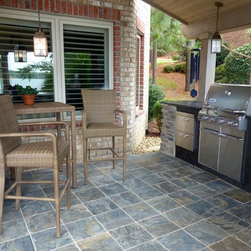 Amazing Outdoor Kitchen on Lake Auman, West End, NC