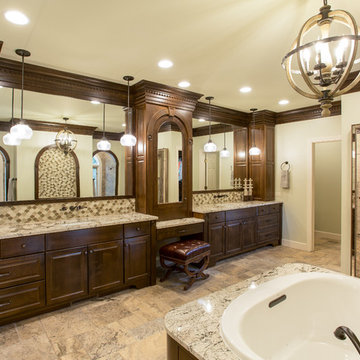 Cropwell Master Bath and Dressing Area