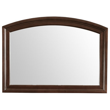 Ashford 47"x34" Modern Arch Framed Dresser Mirror