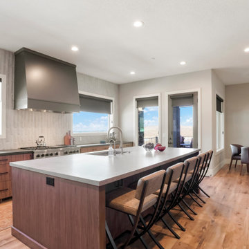 Castle Butte Drive - Textured Walnut Kitchen
