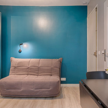 Studio design 18m2 Paris Canal Saint Martin