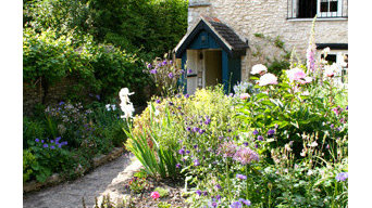 An example of Tiggy's work- Cottage Garden In the Cotswolds