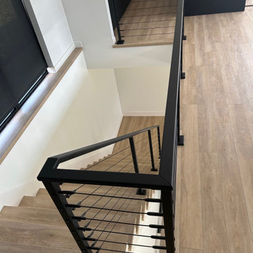 Indoor and outdoor cable railing project in Quebec, Canada