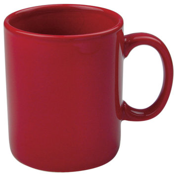 Classic Mugs, Red, Set of 4