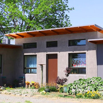 Modern Straw Bale Residence