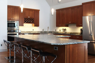 Example of a trendy kitchen design in Other
