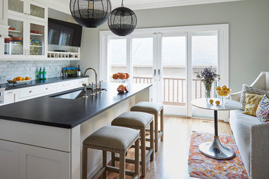 Kitchen - transitional kitchen idea in Chicago