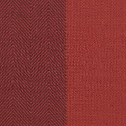 ROTH & TOMPKINS TEXTILES - Chatham Fabric, Claret, 54''x36'' - Upholstery Fabric