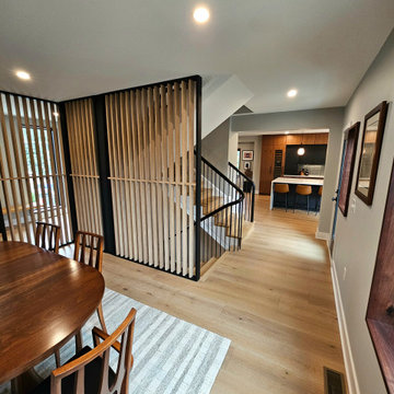 Project #115 | Staircase with Continuous Rail System Without Newels
