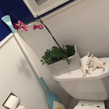 Nautical Bathroom-Bachelor Pad-Philadelphia, PA (Luxe for Less Package)