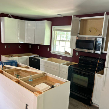 Removing load bearing wall/kitchen remodel