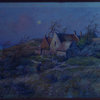 Consigned “Cottage by the Sea” Oil Painting on Canvas by Georges Maroniez