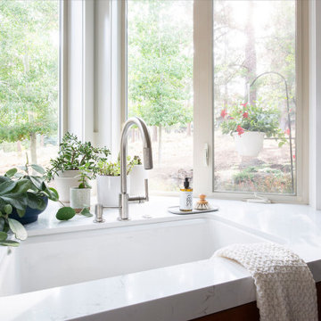 Modern Farmhouse Kitchen + Primary Bedroom Remodel