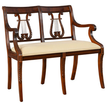 Lyre Two Seat Chair