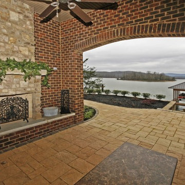 Lake Home with Timber Frame Components