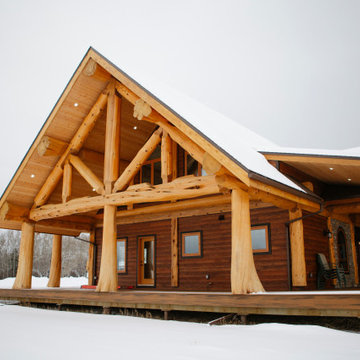 The Alberta Ranch Post & Beam Design